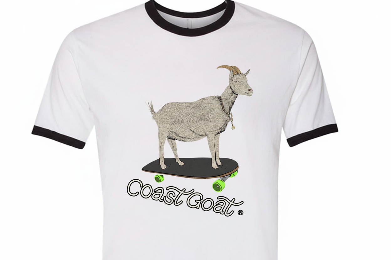 Coastgoat ringer shirt