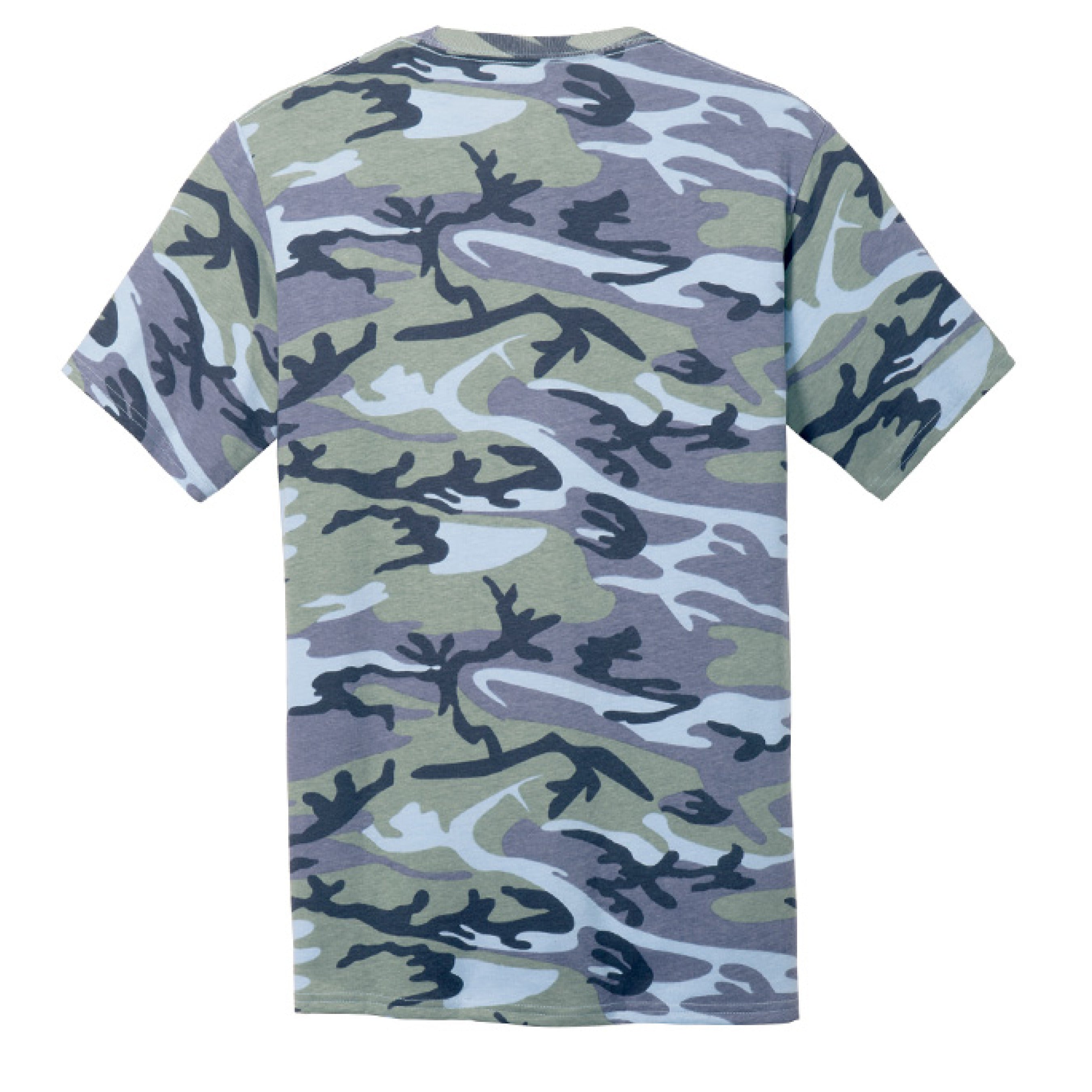 Woodland Blue Camo - BACK