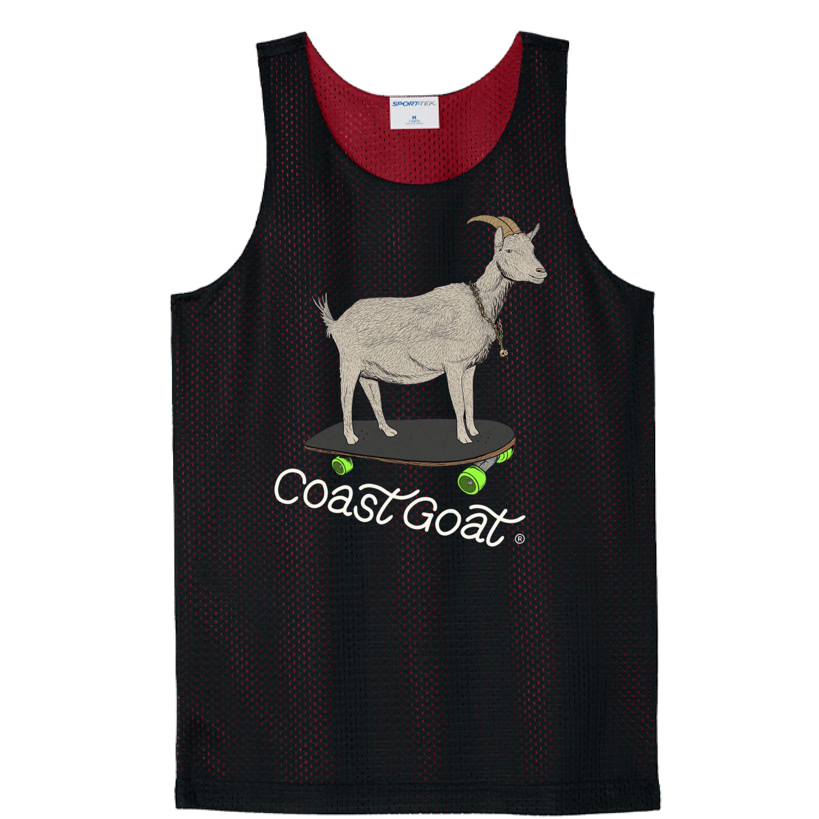 Black/ Deep Red - FRONT