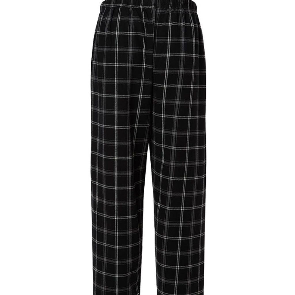 Varsity Black Oxford Plaid - BACK
