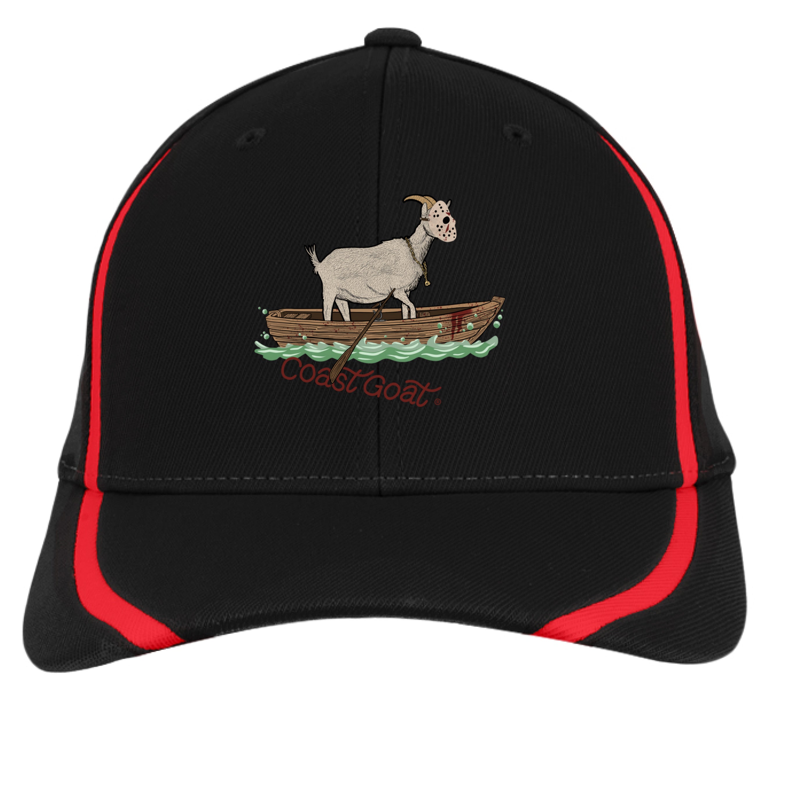 Black/True Red - FRONT