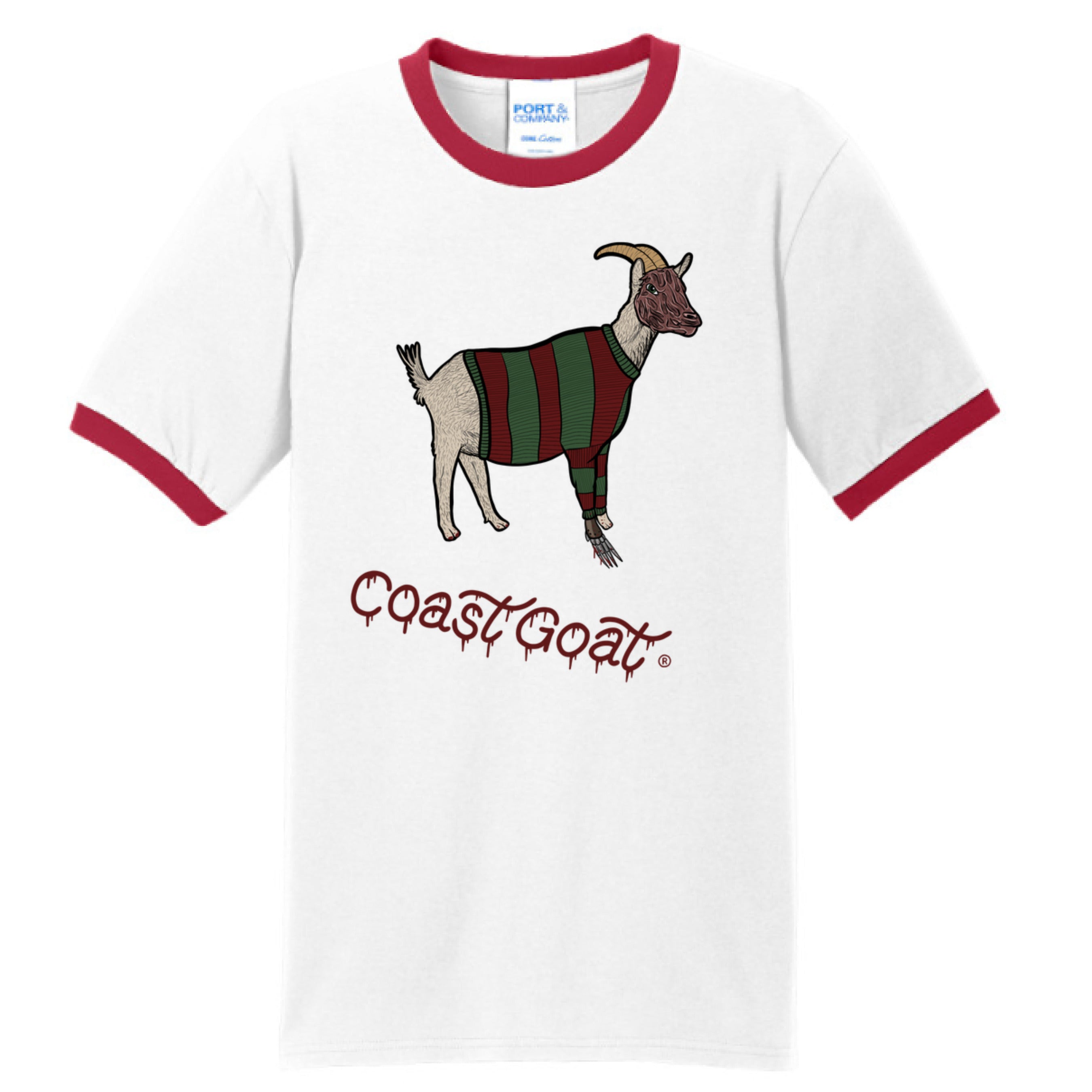 White/ Red - FRONT