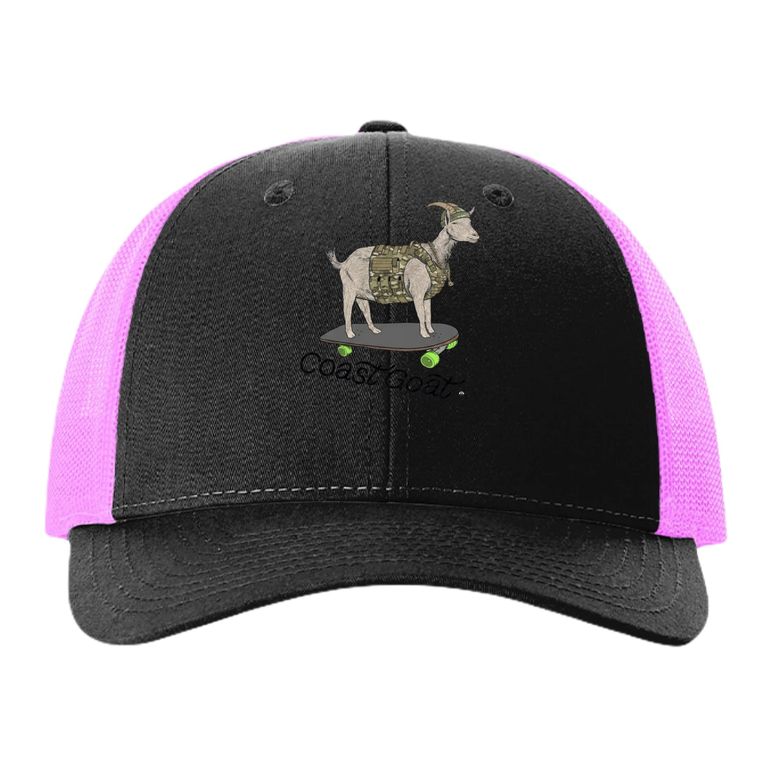 Black/ Neon Pink - FRONT