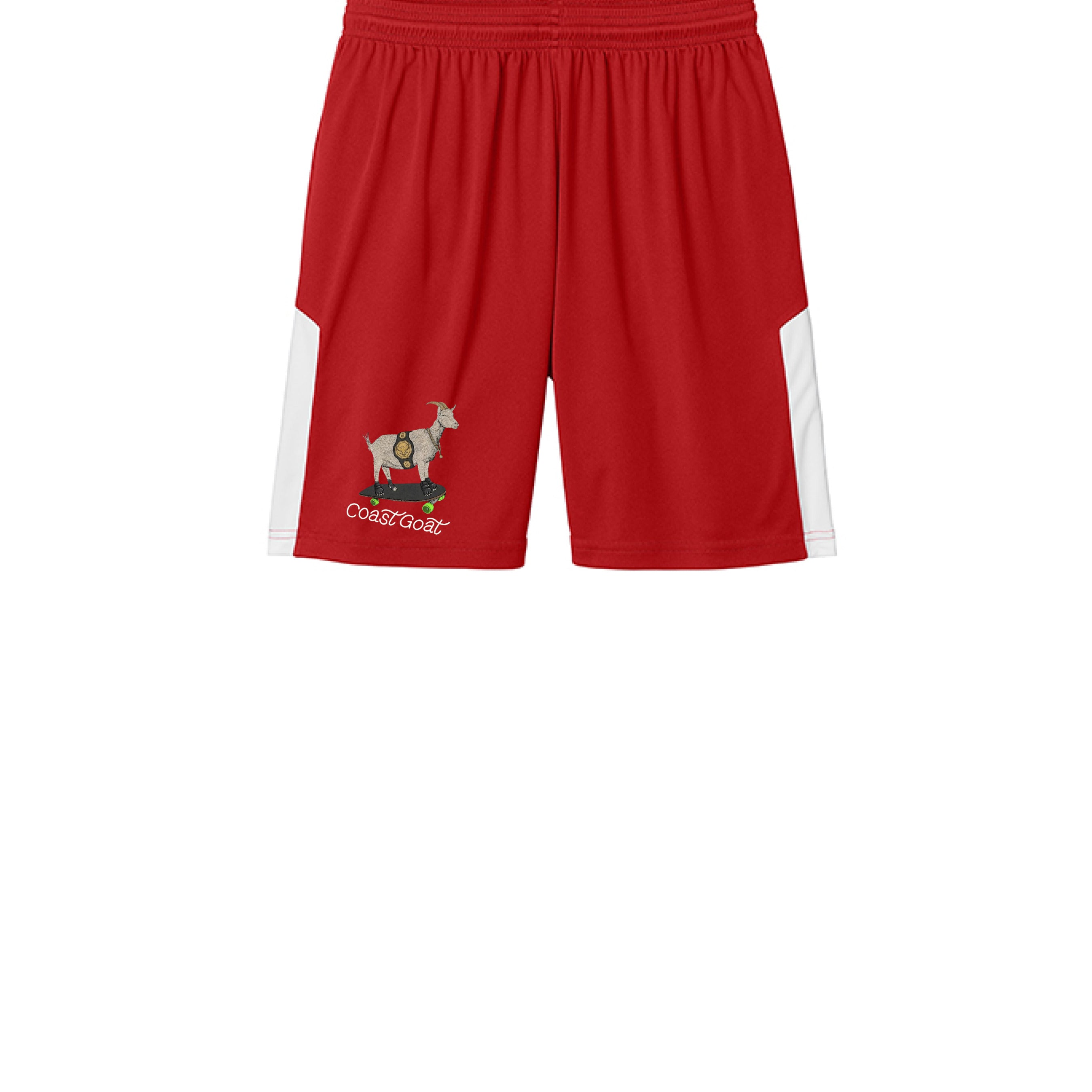 Deep Red/ White - FRONT