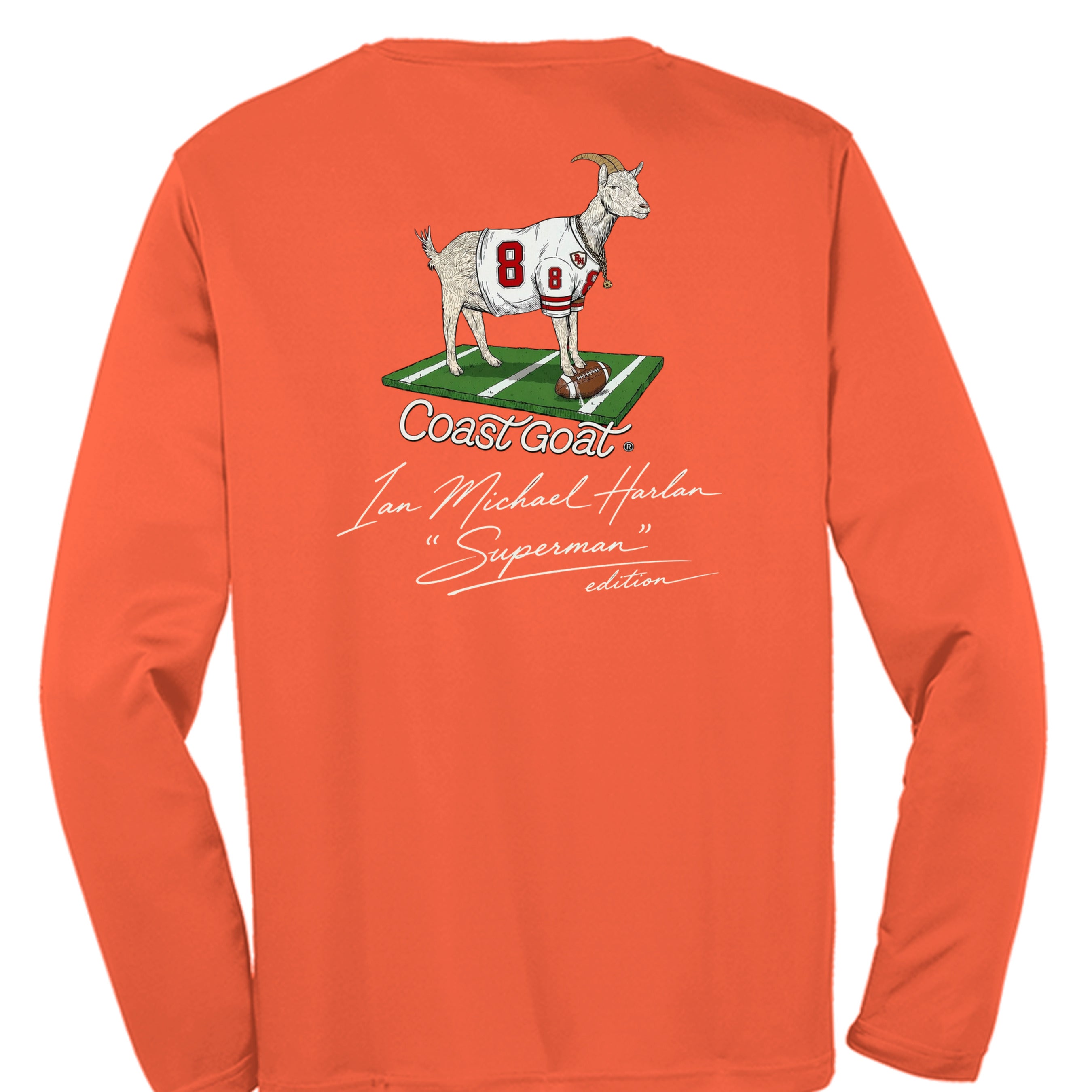 Neon Orange - ST350LS - BACK