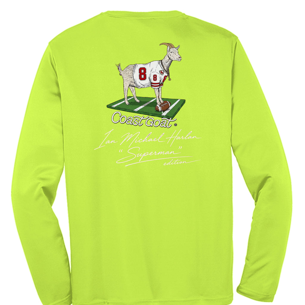 Neon Yellow - ST350LS - BACK