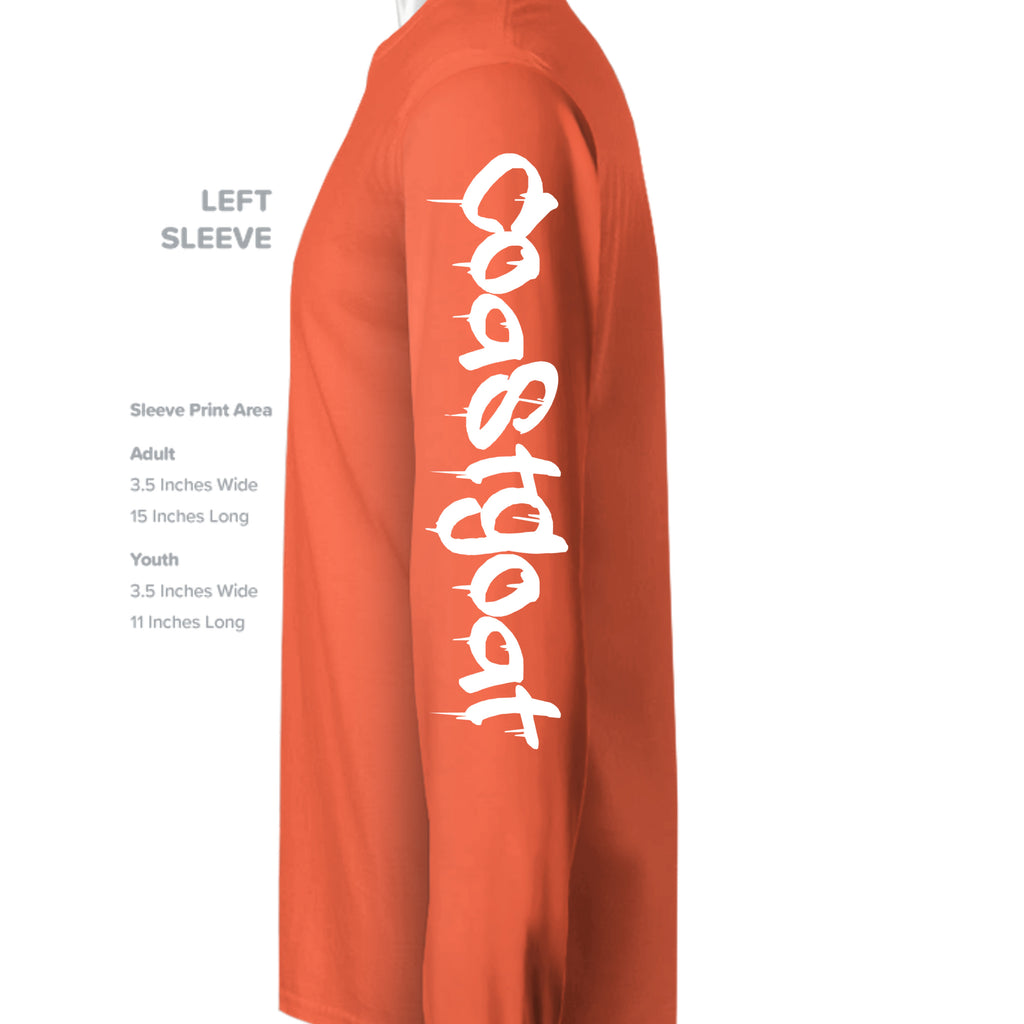 Neon Orange - ST350LS - SLEEVE_LEFT