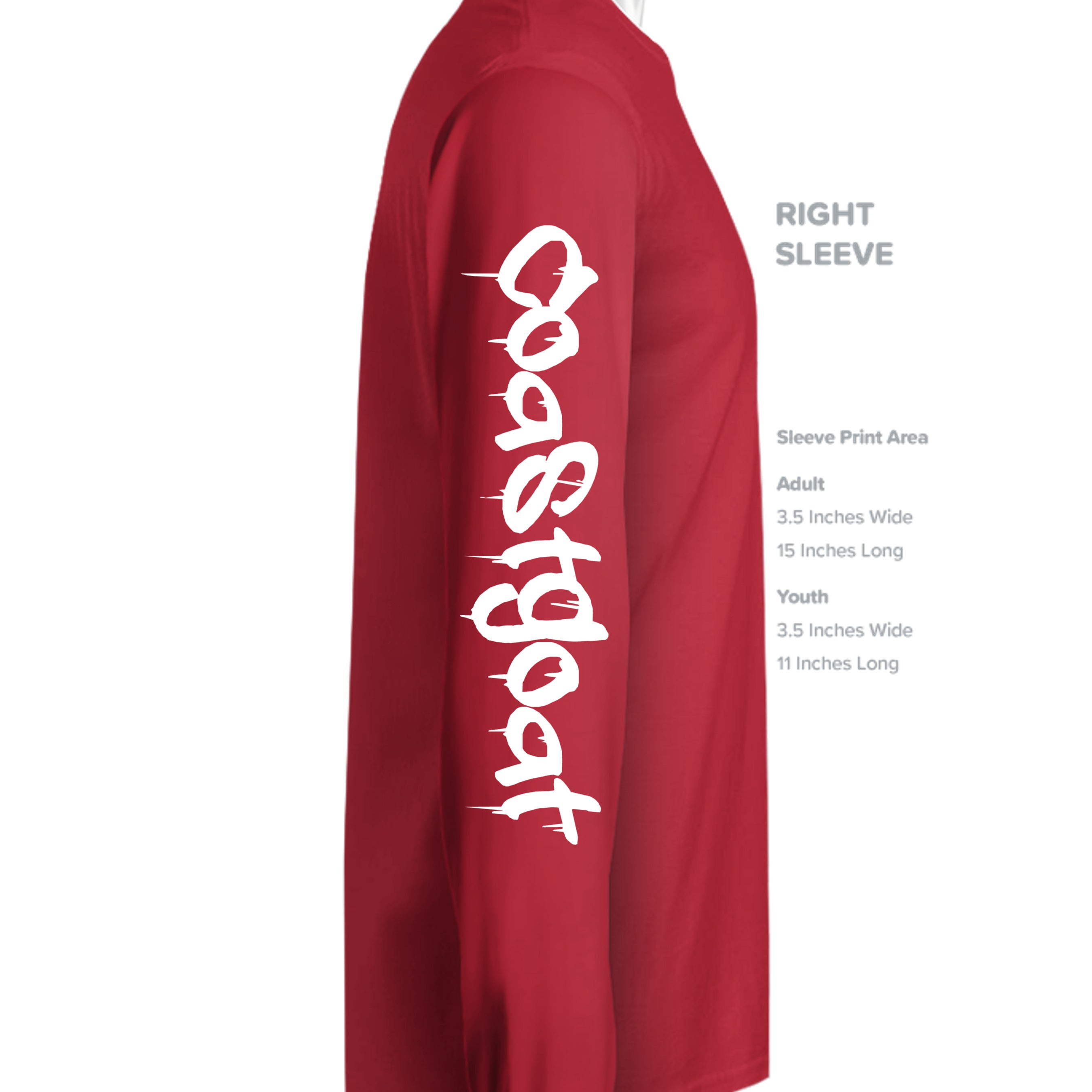 True Red - ST350LS - SLEEVE_RIGHT