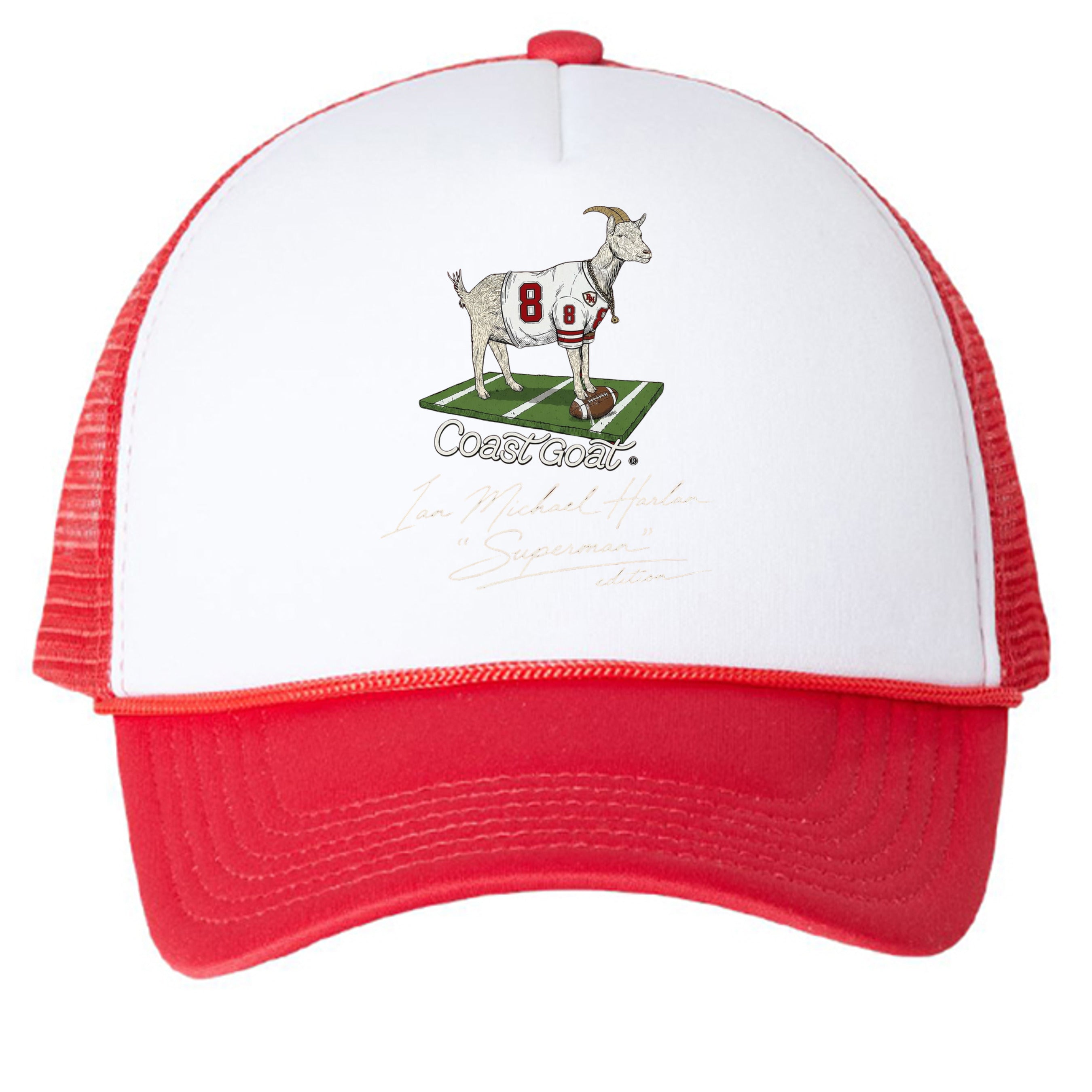 White/ Red - VC700 - FRONT