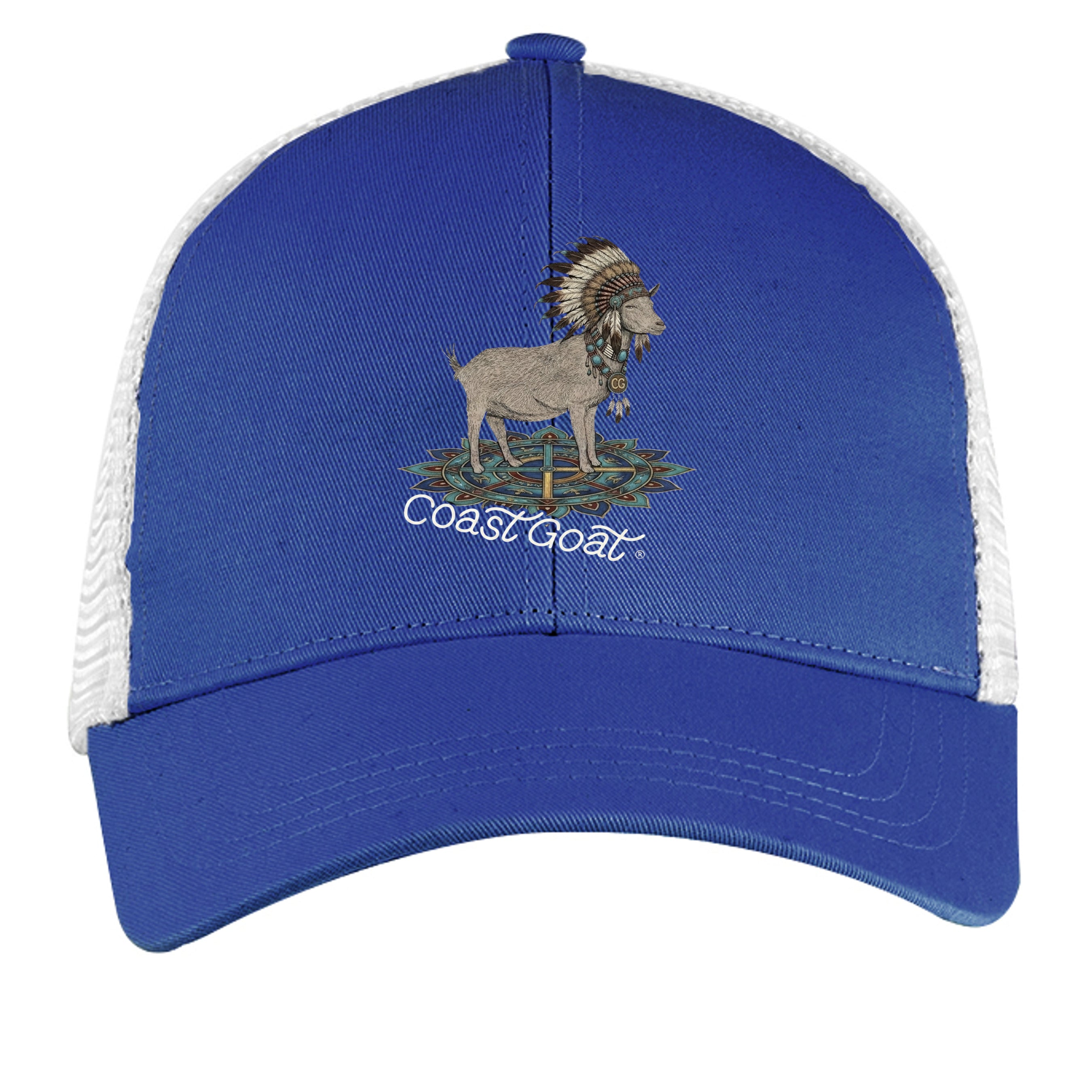 ROYAL/ WHITE - EC7070 - FRONT